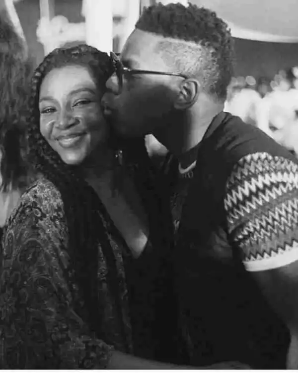 Photo Of British Actor, John Boyega Giving Genevieve Nnaji A Peck